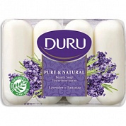 Мыло Duru Pure&Natural Комфорт/Лаванда 4*85г.